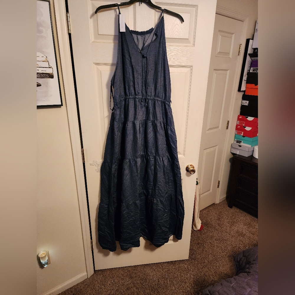 NY&C JEAN MAXI DRESS
